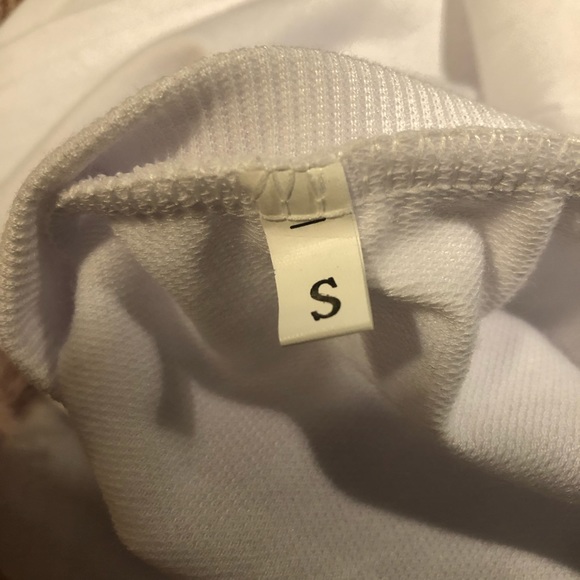 Cropped Faux Fur Shein Sweatshirt - Picture 7 of 8